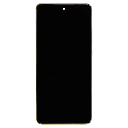 OLED Assembly With Frame for Motorola Moto G86 (XT2527-2 / 2025) / G86 Power 5G (XT2527-7 / 2025) (Refurbished) - Golden Cypress