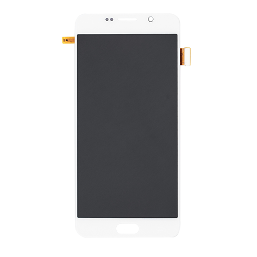 OLED Assembly Without Frame Compatible for Samsung Galaxy Note 5 (Refurbished) - White Pearl