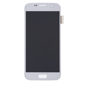 OLED Assembly Without Frame Compatible for Samsung Galaxy S7 (Refurbished) - Silver Titanium