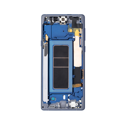 OLED Assembly With Frame Compatible for Samsung Galaxy Note 9 (Refurbished) - Ocean Blue
