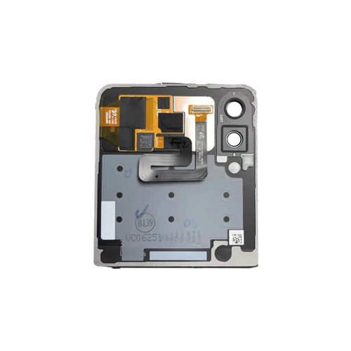 OLED (Outer) Assembly Compatible for Samsung Galaxy Z Flip 3 5G (Refurbished) - Phantom Black