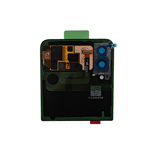 OLED (Outer) Assembly Compatible for Samsung Galaxy Z Flip 4 5G (Refurbished) - Graphite