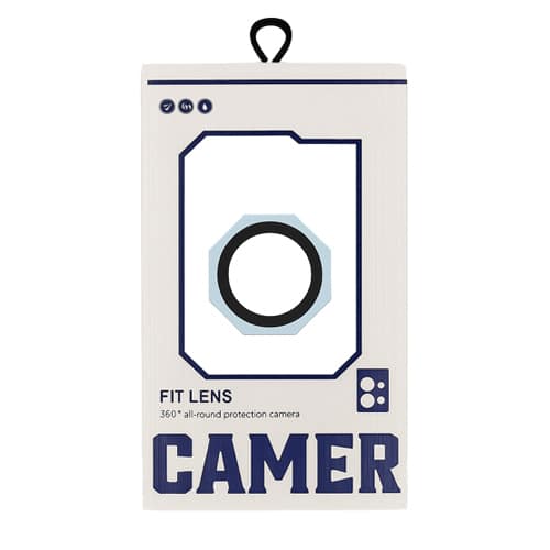 Metal Glass Lens Protection Compatible for iPhone 17 Air - Blue