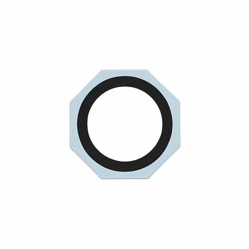 Metal Glass Lens Protection Compatible for iPhone 17 Air - Blue