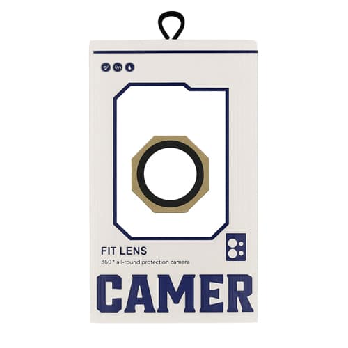 Metal Glass Lens Protection Compatible for iPhone 17 Air - Gold