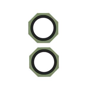 Metal Glass Lens Protection Compatible for iPhone 17 - Green
