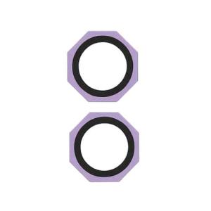 Metal Glass Lens Protection Compatible for iPhone 17 - Purple