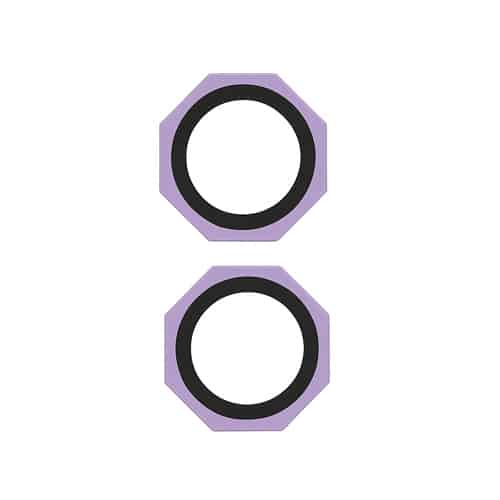 Metal Glass Lens Protection Compatible for iPhone 17 - Purple