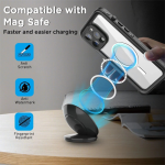 Waterproof IP68 Magsafe Case for Apple iPhone 15