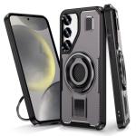 Power Ring Armor Case for Samsung Galaxy S25 - Gray