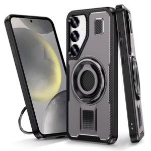 Power Ring Armor Case for Samsung Galaxy S25 - Gray