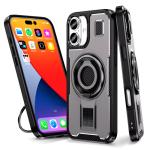 Power Ring Armor Case for iPhone 16 - Gray