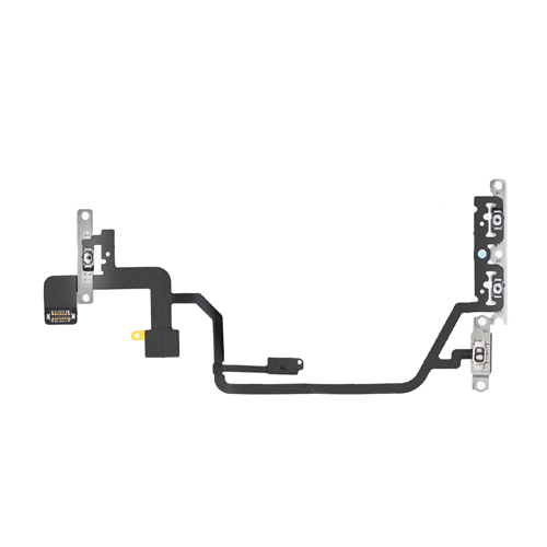 Power and Volume Flex Cable with Microphone Compatible for iPhone XR