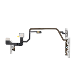 Power and Volume Flex Cable with Microphone Compatible for iPhone XR