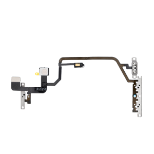 Power and Volume Flex Cable with Microphone Compatible for iPhone XR