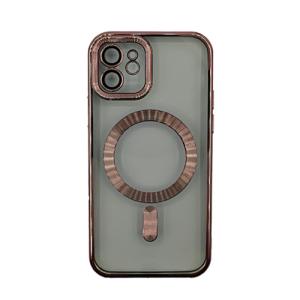 Premium Clear TPU Magsafe Design Case for Apple iPhone 11 - Rose Golden
