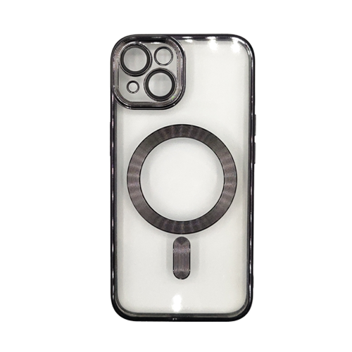 Premium Clear TPU Magsafe Design Case for Apple iPhone 13 / 14 - Black