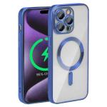 Premium Clear TPU Magsafe Design Case for Apple iPhone 17 - Blue