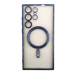 Premium Clear TPU Magsafe Design Case for Samsung Galaxy S26 Ultra - Blue