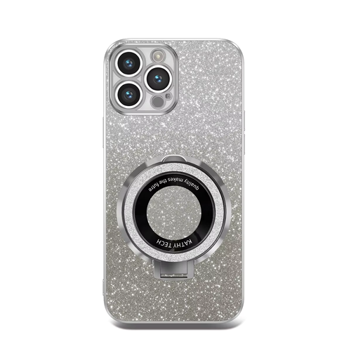 Premium Shiny Case with Magsafe for Apple iPhone 15 - Silver