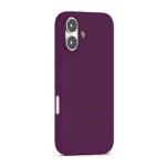 Premium Silicone Case for Apple iPhone 16 Plus - Deep Purple