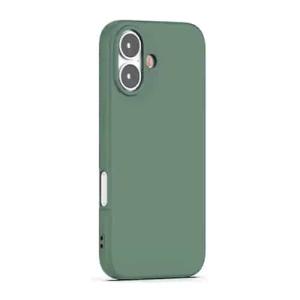 Premium Silicone Case for Apple iPhone 16 - Light Green