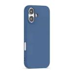 Premium Silicone Case for Apple iPhone 16 - Navy Blue