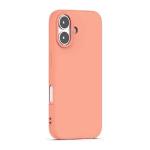 Premium Silicone Case for Apple iPhone 16 - Peach