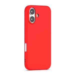 Premium Silicone Case for Apple iPhone 17 - Red