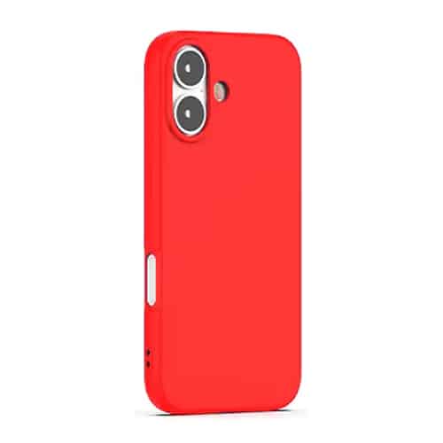 Premium Silicone Case for Apple iPhone 17 - Red