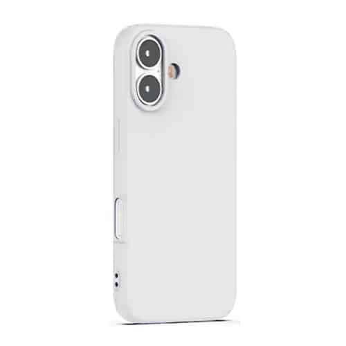 Premium Silicone Case for Apple iPhone 17 - White