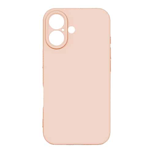 Premium Silicone, Lens Holes Case for Apple iPhone 17 - Pink