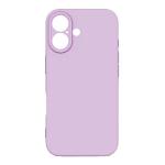 Premium Silicone, Lens Holes Case for Apple iPhone 17 - Purple