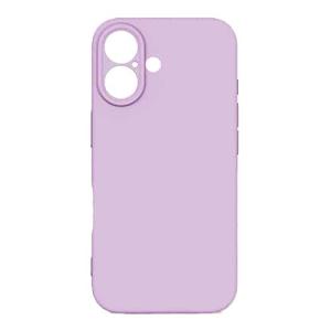 Premium Silicone, Lens Holes Case for Apple iPhone 17 - Purple