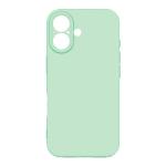 Premium Silicone, Lens Holes Case for Apple iPhone 16 - Teal