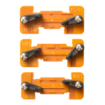 QIANLI Battery Spot Welding Fixing Board for iPhone 13/14 Series (3pcs Set)