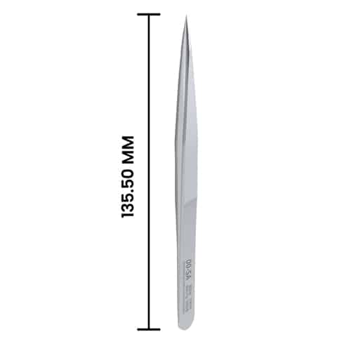 QIANLI MEGA-IDEA 00-SA Stainless Steel Short Tip Tweezer