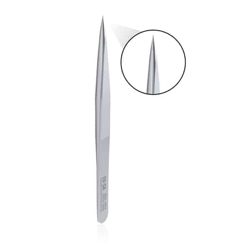 QIANLI MEGA-IDEA 00-SA Stainless Steel Short Tip Tweezer