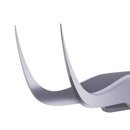 QIANLI MEGA-IDEA 7-SA Curved Tip Tweezer