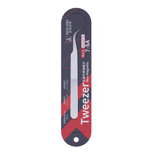 QIANLI MEGA-IDEA 7-SA Curved Tip Tweezer