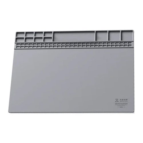QIANLI MEGA-IDEA B440 Multifunctional High Temperature Resistance Phone Repair Platform Mat Grey 405 X 305 X 2.86mm