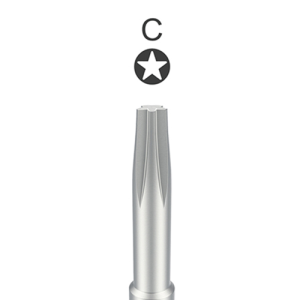 QIANLI MEGA-IDEA Flying 2D Precision 0.8mm Screwdriver Pentalobe (C)