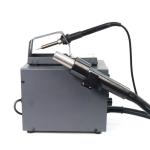 QUICK 706W+ BGA Rework Soldering Station with Digital Display iron Hot Air Hun 2 in 1 with 3 Nozzles 580W