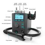 QUICK 859D+ Soldering Station, Lead Free Digital Display Heat Gun