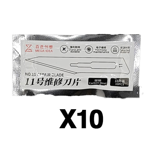 Qianli No.11 Knife Repair Blade (100 pcs Set)