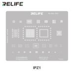 RELIFE RL-044 IP series CPU integrated Steel Stencil set / 11 pieces / IP6-16 series