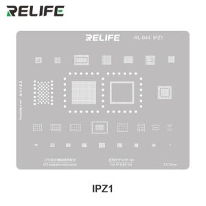 RELIFE RL-044 IP series CPU integrated Steel Stencil set / 11 pieces / IP6-16 series