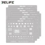 RELIFE RL-044 IP series CPU integrated Steel Stencil set / 11 pieces / IP6-16 series