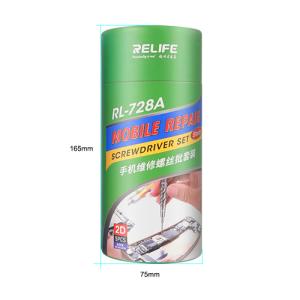 RELIFE RL-728A 2D Sturdy Mobile Phone Repair Screwdriver set