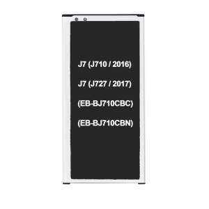 Replacement Battery Compatible for Samsung Galaxy J7 (J710 / 2016) / J7 (J727 / 2017) (EB-BJ710CBC / EB-BJ710CBN) (Premium)